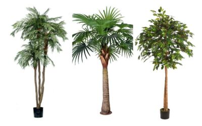 EXTERIORES CON PLANTAS ARTIFICIALES.